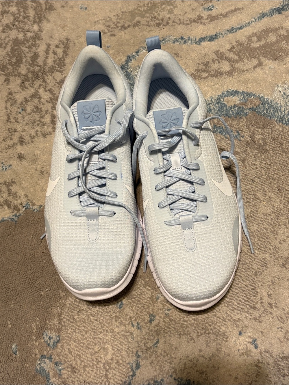 Nike Women’s Light Blue Lace-Up Athletic Sneakers